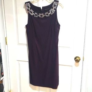 Women's dressy dress size 16 dark purple